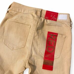 Celebrity Pink Women’s Tan Ankle Skinny Jeans Size 0 School  Uniform Color NWT